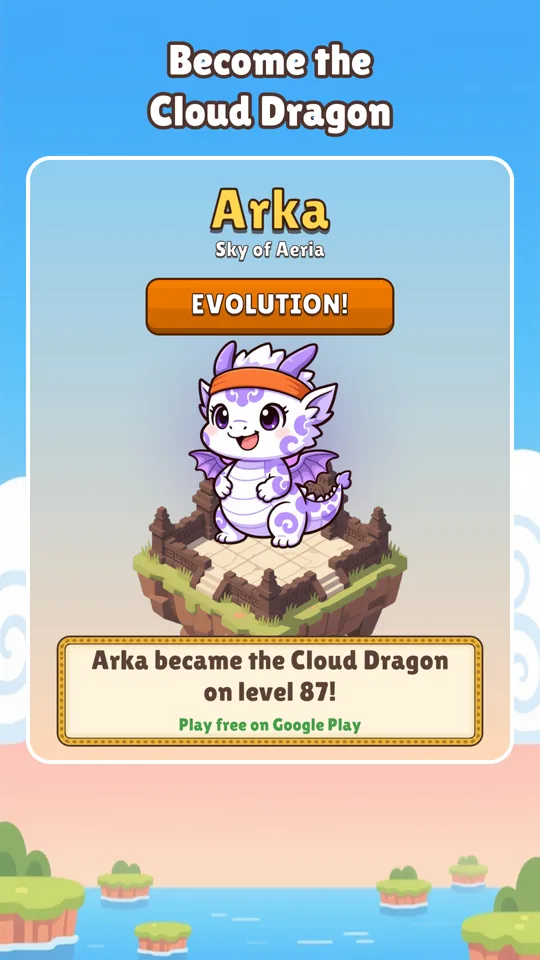 Screenshot: Arka becomes the Cloud Dragon